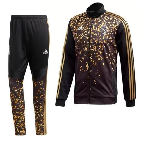 adidas zwart goud trainingspak|adidas joggingpakken.